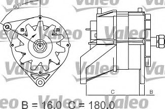 VALEO 436584 Alternator